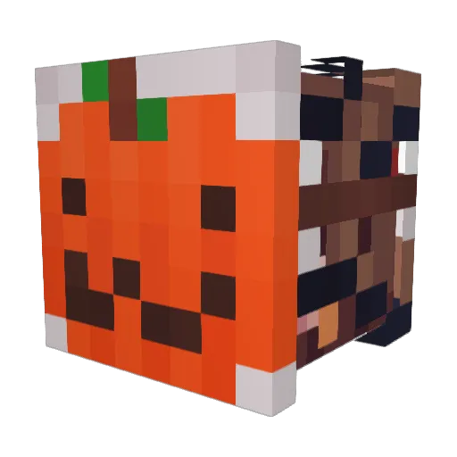 Synergy241104 Minecraft avatar head, 3D render