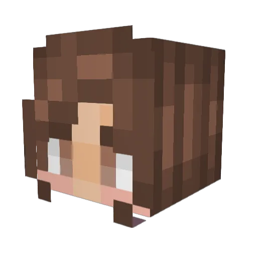 Synesty2403 Minecraft avatar head, 3D render