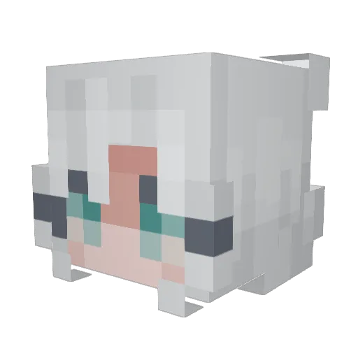 Synn__ Minecraft avatar head, 3D render