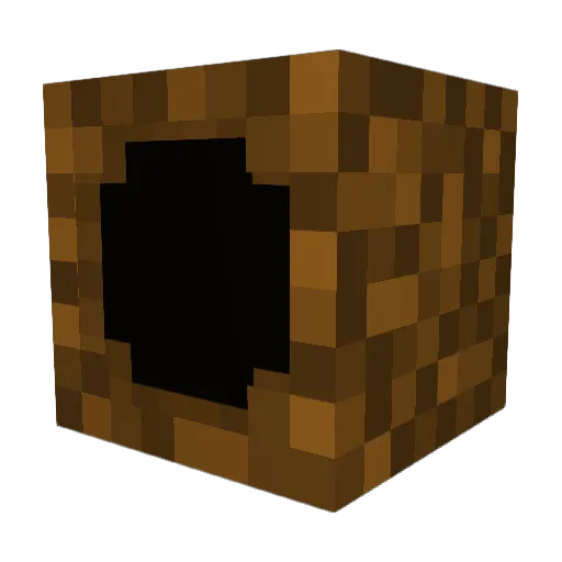 Synns73 Minecraft avatar head, 3D render