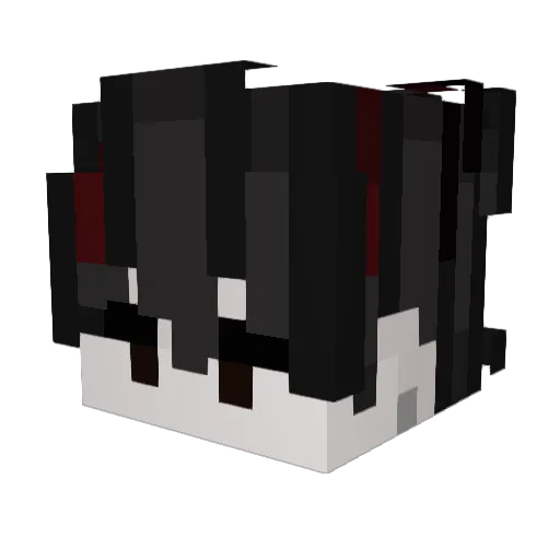 Synoxe_ Minecraft avatar head, 3D render