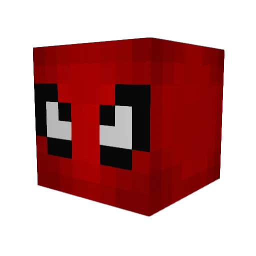 SynsShadow Minecraft avatar head, 3D render