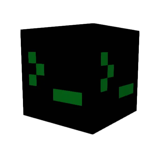 SyntaxErrorDev Minecraft avatar head, 3D render