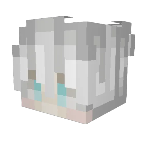 SyntaxError_Dev Minecraft avatar head, 3D render