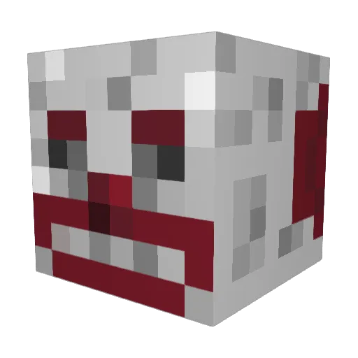 Syntec88 Minecraft avatar head, 3D render