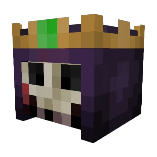 SyntheticMilkman Minecraft avatar head, 3D render