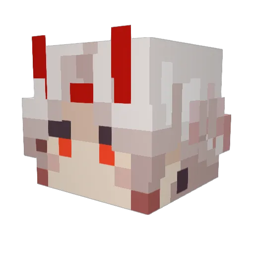 Synthetiseren Minecraft avatar head, 3D render