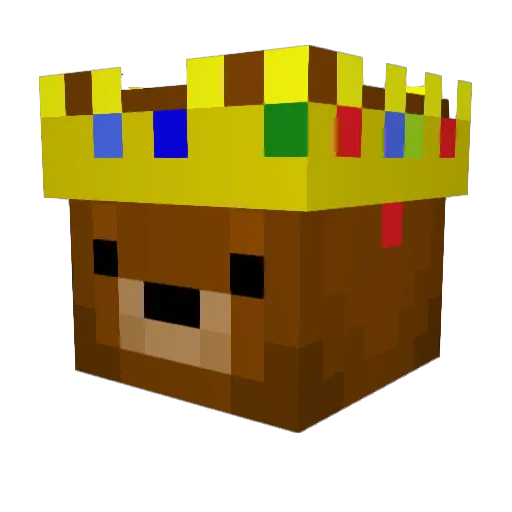 Synthorix Minecraft avatar head, 3D render