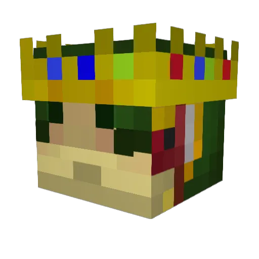 Minecraft-Avatar von Synvi_: Kopf als 3D-Render