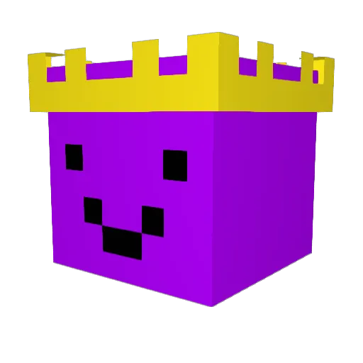 SyoLift Minecraft avatar head, 3D render