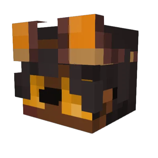 Sypherr420 Minecraft avatar head, 3D render