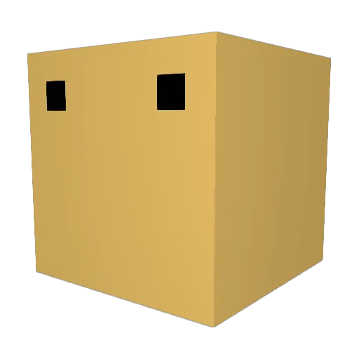 Syphilicious Minecraft avatar head, 3D render