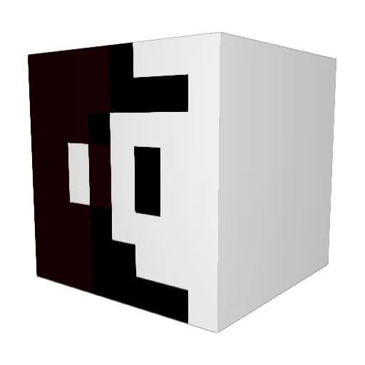 Syphon365 Minecraft avatar head, 3D render
