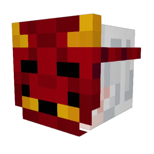 Syphor2 Minecraft avatar head, 3D render