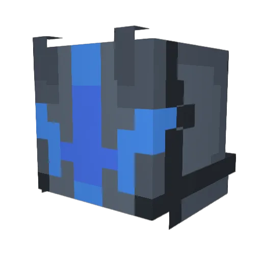 Syphoy Minecraft avatar head, 3D render