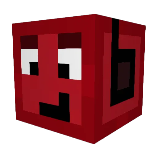 Sypro2000 Minecraft avatar head, 3D render