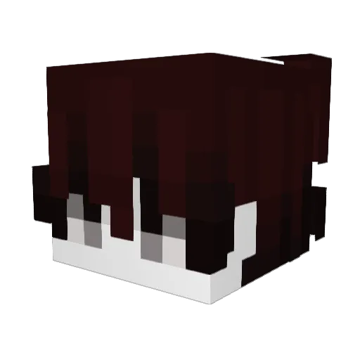 Syqk_ Minecraft avatar head, 3D render