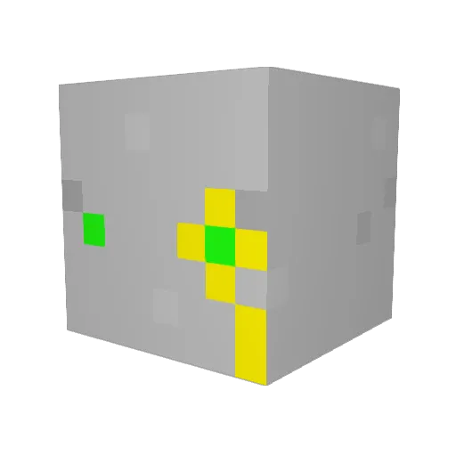 Syrell77 Minecraft avatar head, 3D render