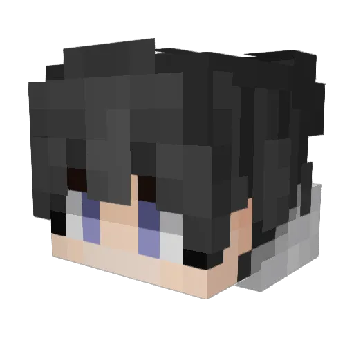 Syrix_MC Minecraft avatar head, 3D render