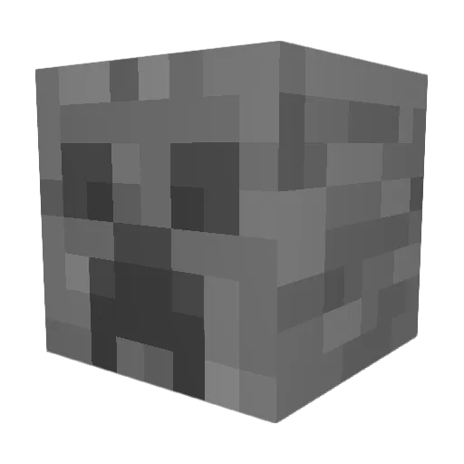 Syrqo Minecraft avatar head, 3D render