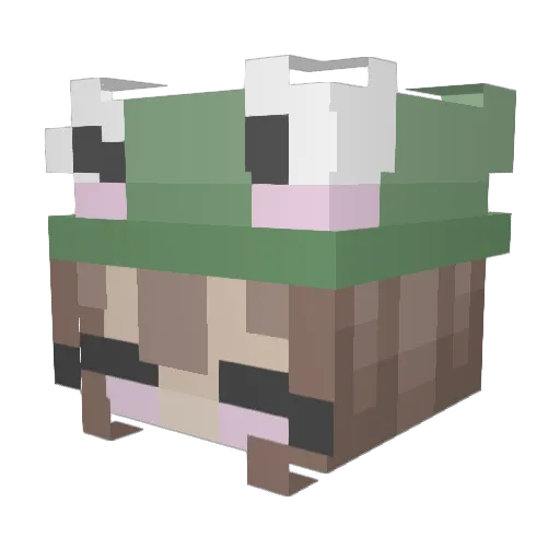 Syrup479 Minecraft avatar head, 3D render