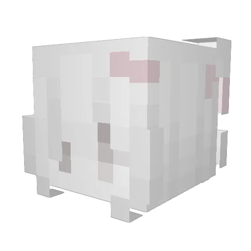 Sysiaa_ Minecraft avatar head, 3D render