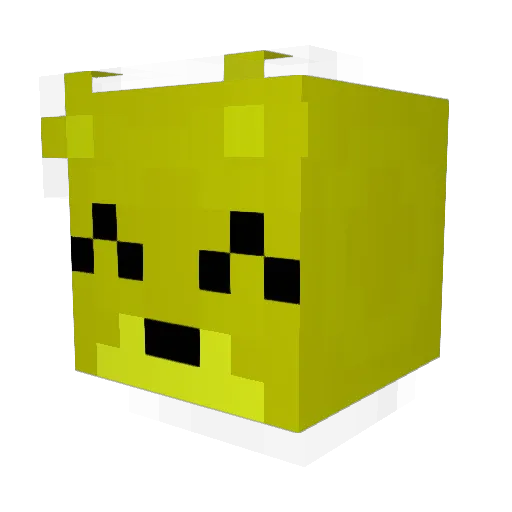 Sysko16 Minecraft avatar head, 3D render
