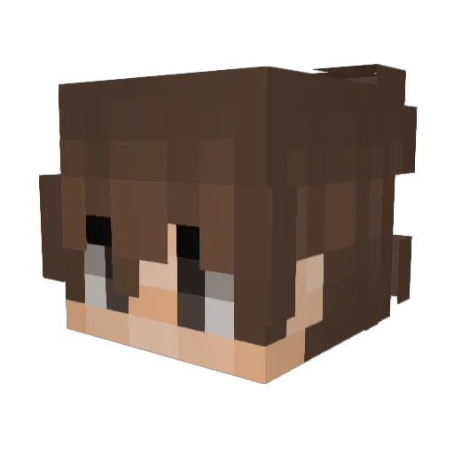 Syter32 Minecraft avatar head, 3D render