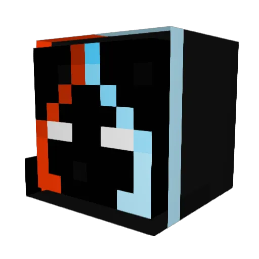 Sythe325 Minecraft avatar head, 3D render