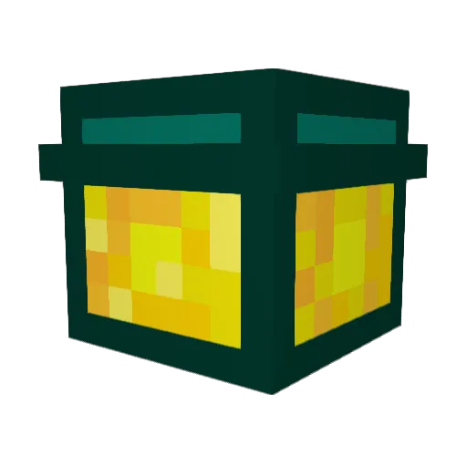 Sythox Minecraft avatar head, 3D render