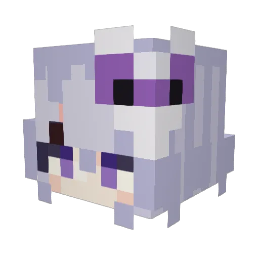 Syu1913 Minecraft avatar head, 3D render