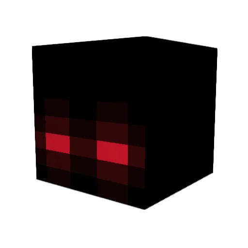 Syywed Minecraft avatar head, 3D render