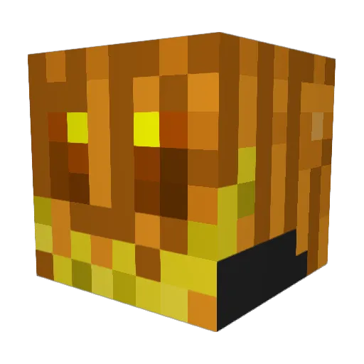 Syzo95 Minecraft avatar head, 3D render