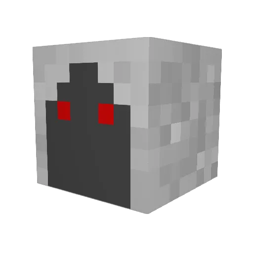 Syzthe Minecraft avatar head, 3D render