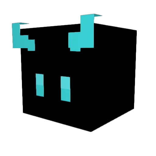 SzTinta Minecraft avatar head, 3D render