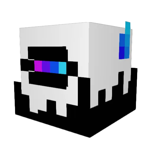 Szakul82 Minecraft avatar head, 3D render