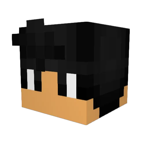 Szalony2002 Minecraft avatar head, 3D render