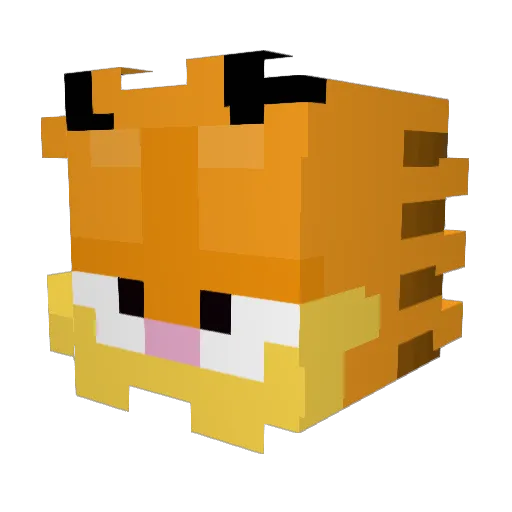 Szatek11 Minecraft avatar head, 3D render