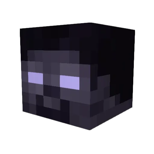 Szawelekk Minecraft avatar head, 3D render