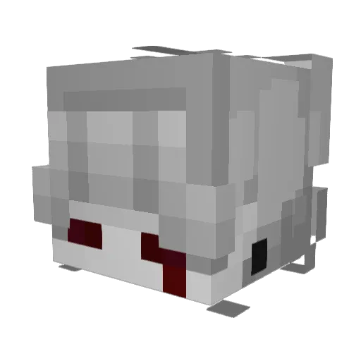 Szczerbatek1234 Minecraft avatar head, 3D render