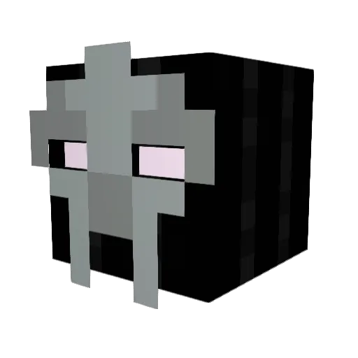 Szechuandez Minecraft avatar head, 3D render