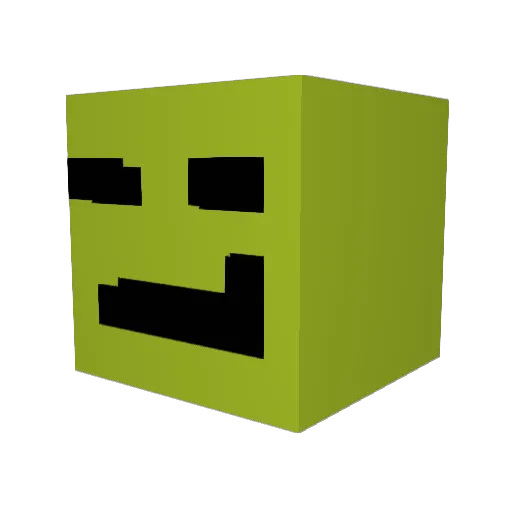 Szelag23 Minecraft avatar head, 3D render