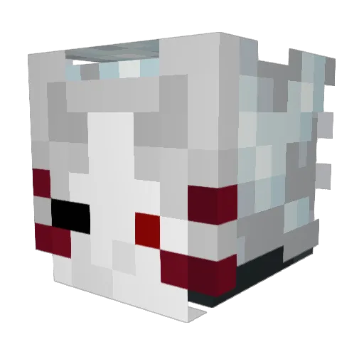 Szicho Minecraft avatar head, 3D render
