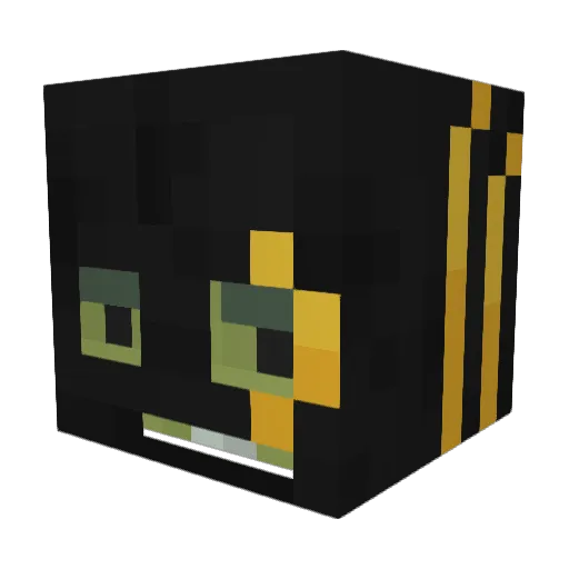 Szofik Minecraft avatar head, 3D render