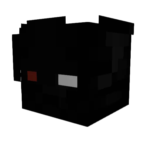 Szurah Minecraft avatar head, 3D render