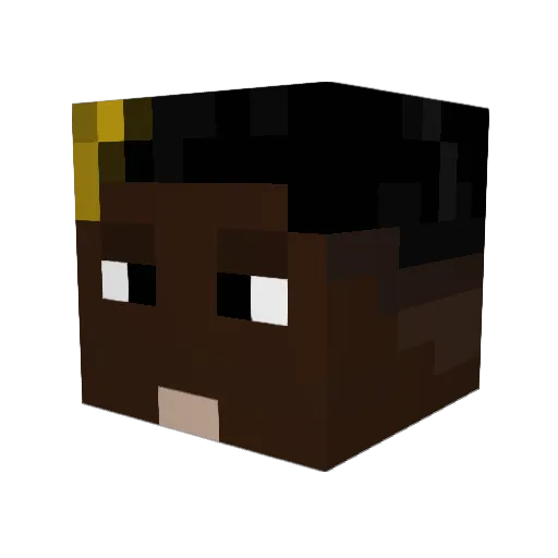 Szymelek123 Minecraft avatar head, 3D render