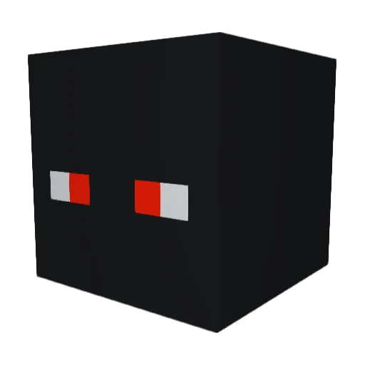 Szymgod Minecraft avatar head, 3D render