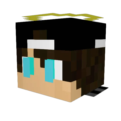 Szymix0 Minecraft avatar head, 3D render