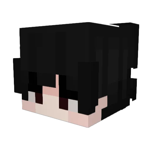 Szymixowy Minecraft avatar head, 3D render