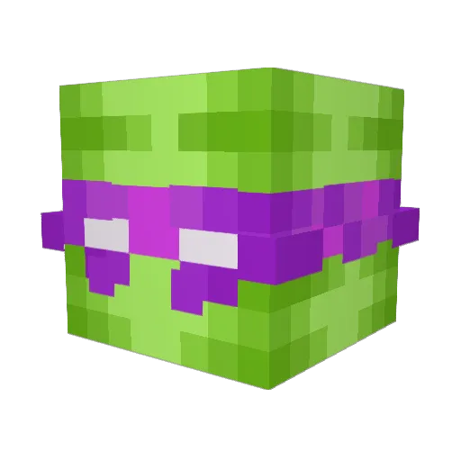 Szympay Minecraft avatar head, 3D render